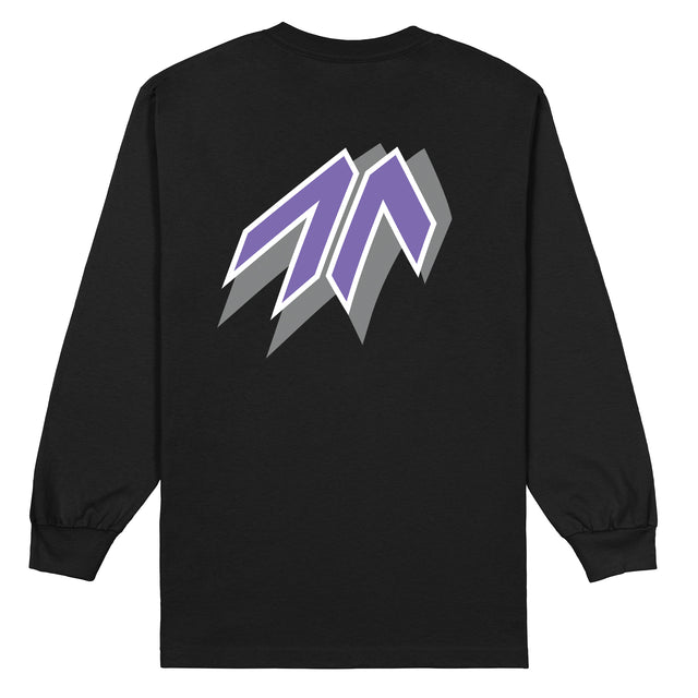 Future Wave L/S Tee - Purple