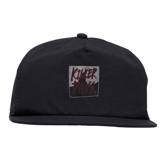 KILLER DAYS KILLER WAVES NYLON CAP - WHITE / RED