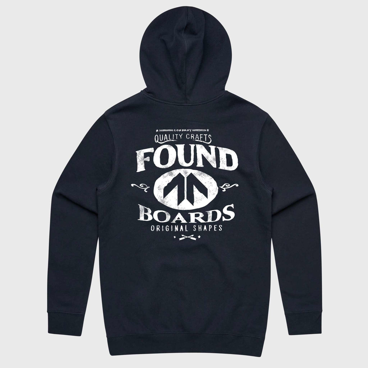 Found Era Fin Hood - Black